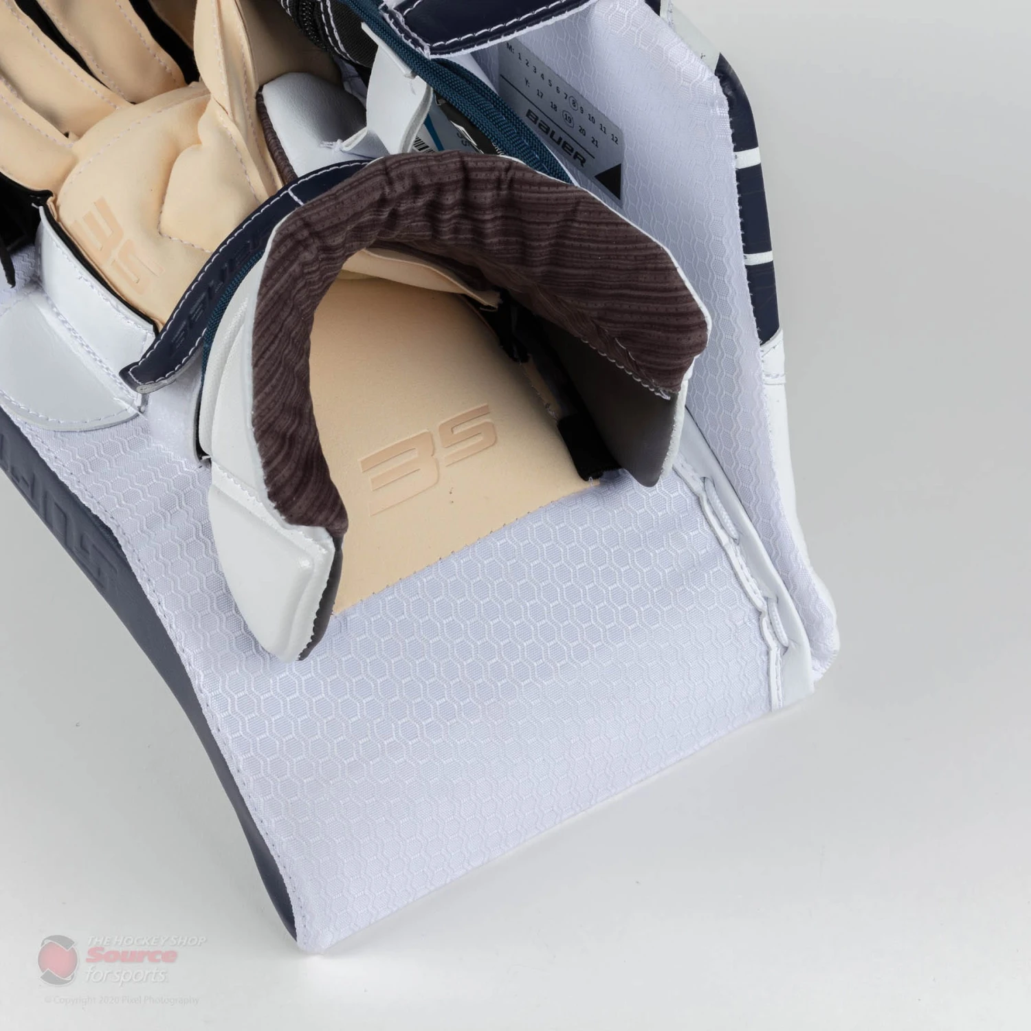 Bauer Supreme 3S Intermediate Goalie Blocker 8 Bauer Supreme 3S Intermediate Goalie Blocker - Image 8