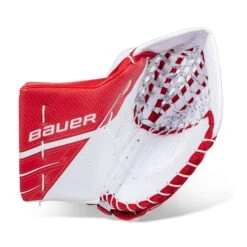 Bauer Supreme UltraSonic Senior Goalie Catcher 25 Bauer Supreme UltraSonic Senior Goalie Catcher -Top Hockey bauer catchers bauer supreme ultrasonic senior goalie catcher white red regular 30351230140482