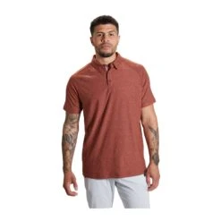 Bauer FLC Performance Mens Polo Shirt -Top Hockey bauer shirts bauer flc performance mens polo shirt rust xxl 29163245633602