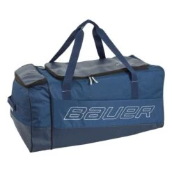Bauer Premium Junior Wheel Hockey Bag -Top Hockey bauer wheeled hockey bags bauer premium junior wheel hockey bag navy jr 30616339349570