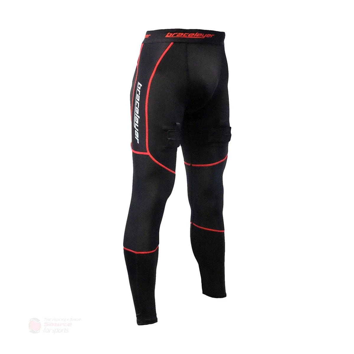 Bracelayer KX2 Redline Hockey Senior Compression Jock Pant 2 Bracelayer KX2 Redline Hockey Senior Compression Jock Pant - Image 2