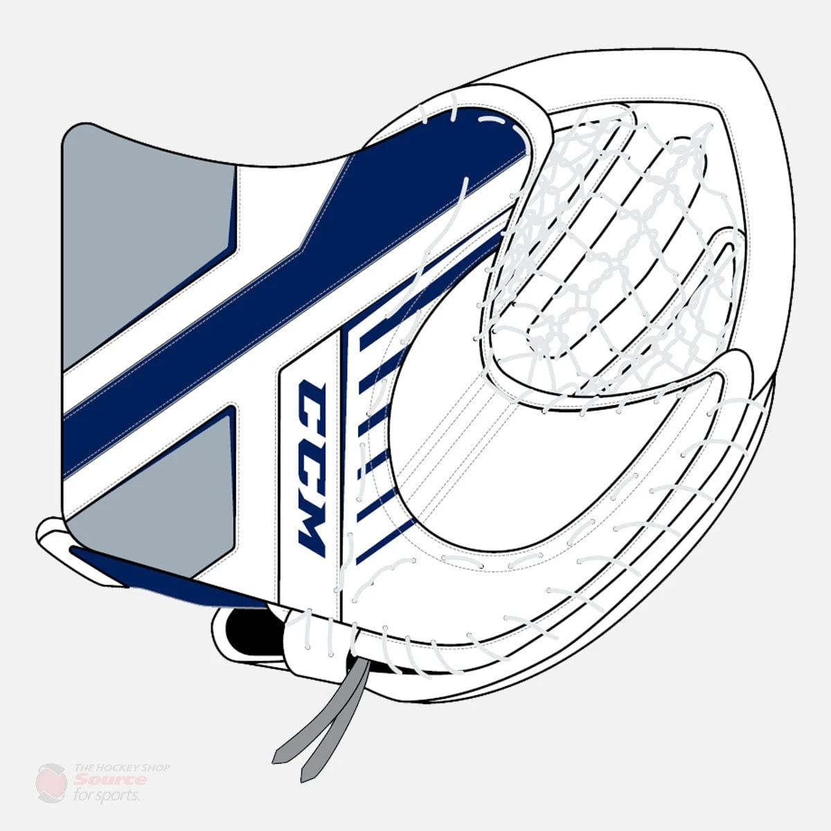 CCM Axis A1.9 Intermediate Goalie Catcher 13 CCM Axis A1.9 Intermediate Goalie Catcher - Image 13