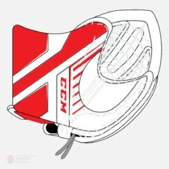 CCM Axis A1.9 Senior Goalie Catcher -Top Hockey ccm catchers ccm axis a1 9 senior goalie catcher detroit red wings regular 14023704674370