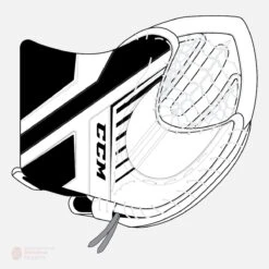 CCM Axis A1.9 Senior Goalie Catcher -Top Hockey ccm catchers ccm axis a1 9 senior goalie catcher white white black black regular 14023704510530