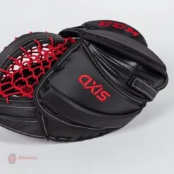CCM Axis Senior Goalie Catcher - 600 Break Angle -Top Hockey ccm catchers ccm axis senior goalie catcher 600 break angle black red black regular 14364028665922