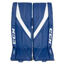CCM Axis A1.5 Junior Goalie Leg Pads - Source Exclusive -Top Hockey ccm leg pads ccm axis a1 5 junior goalie leg pads source exclusive toronto maple leafs 26 1 28744293875778