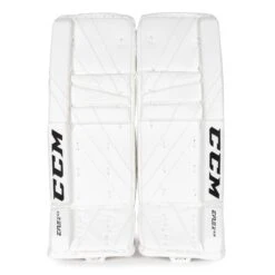 CCM Extreme Flex E5.5 Junior Goalie Leg Pads - Source Exclusive -Top Hockey ccm leg pads ccm extreme flex e5 5 junior goalie leg pads source exclusive white 26 1 28744299151426