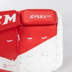 CCM Extreme Flex E5.5 Youth Goalie Leg Pads -Top Hockey ccm leg pads ccm extreme flex e5 5 youth goalie leg pads 27988494385218