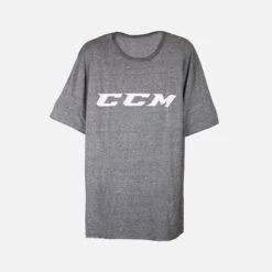 CCM Logo ID Mens Shortsleeve Shirt -Top Hockey ccm shirts ccm logo id mens shortsleeve shirt grey white m 28631527981122