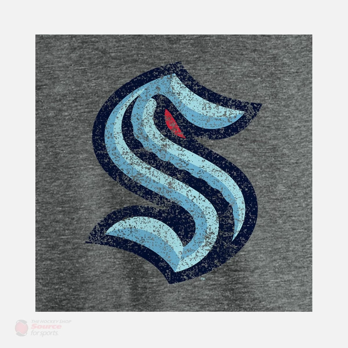 Seattle Kraken Fanatics Distressed Tri-Blend Mens Shirt 4 Seattle Kraken Fanatics Distressed Tri-Blend Mens Shirt - Image 4