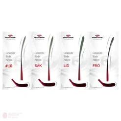 Frontier F-Blue ABS Standard Senior Wood Hockey Blade -Top Hockey frontier stick blades frontier f blue abs standard senior wood hockey blade 4526273527874