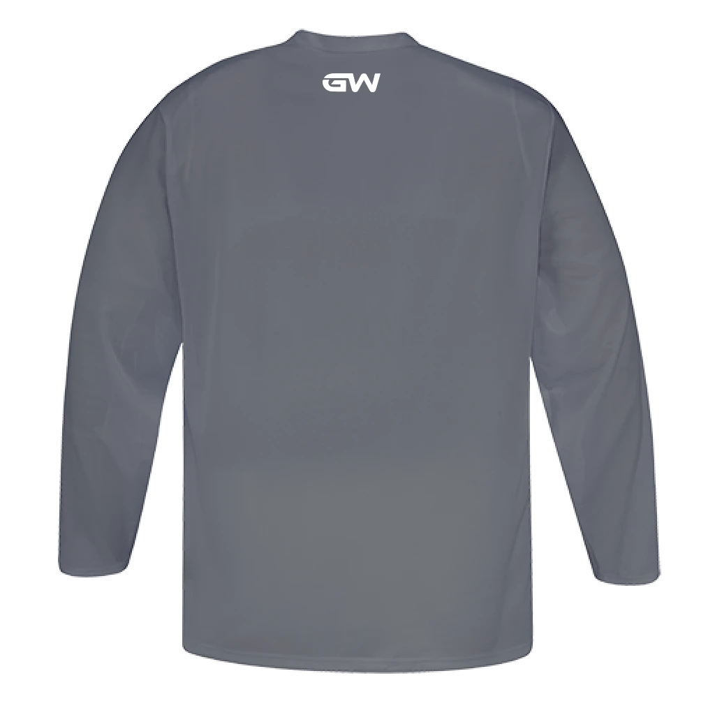 GameWear GW5500 ProLite Series Junior Hockey Practice Jersey - Grey 2 GameWear GW5500 ProLite Series Junior Hockey Practice Jersey - Grey - Image 2