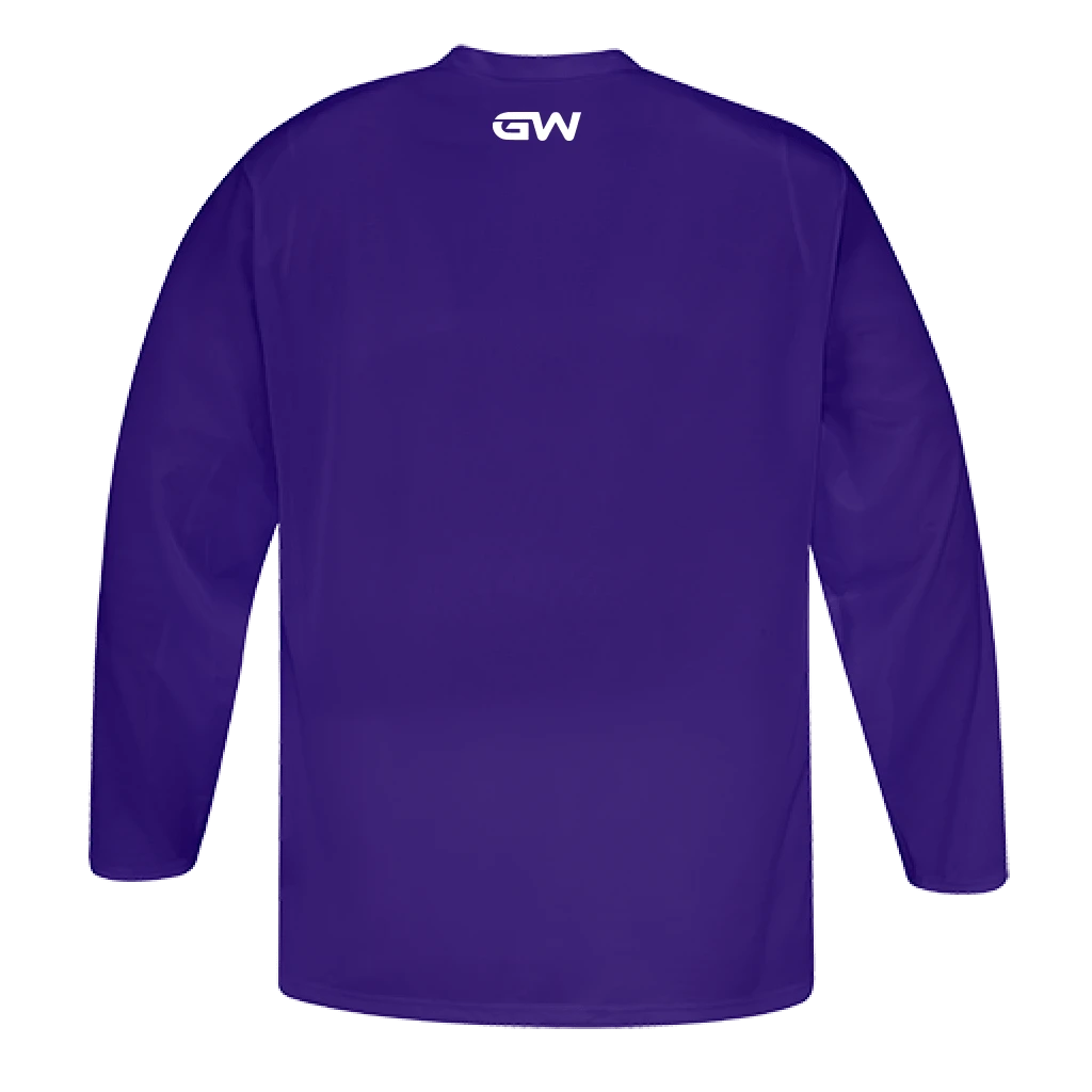 GameWear GW5500 ProLite Series Junior Hockey Practice Jersey - Violet 2 GameWear GW5500 ProLite Series Junior Hockey Practice Jersey - Violet - Image 2