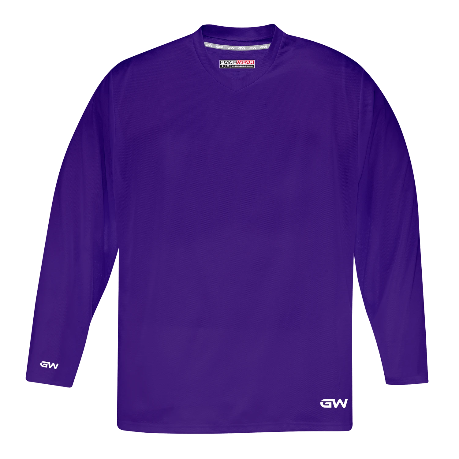 GameWear GW5500 ProLite Series Junior Hockey Practice Jersey - Violet 1 GameWear GW5500 ProLite Series Junior Hockey Practice Jersey - Violet