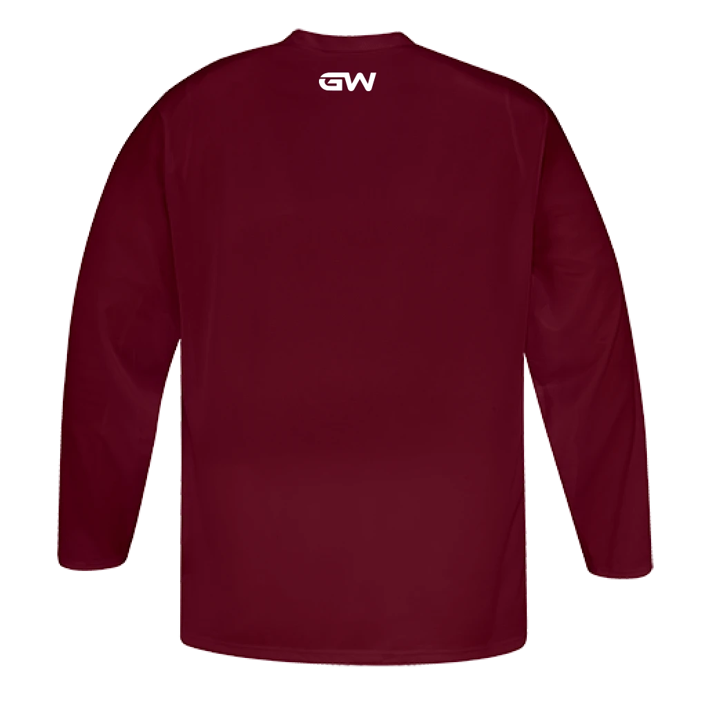 GameWear GW5500 ProLite Series Senior Hockey Practice Jersey - Crimson 2 GameWear GW5500 ProLite Series Senior Hockey Practice Jersey - Crimson - Image 2