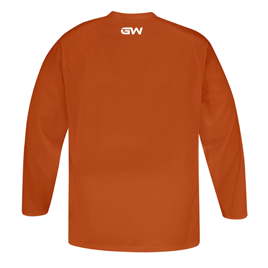 GameWear GW5500 ProLite Series Senior Hockey Practice Jersey - Orange 2 GameWear GW5500 ProLite Series Senior Hockey Practice Jersey - Orange - Image 2