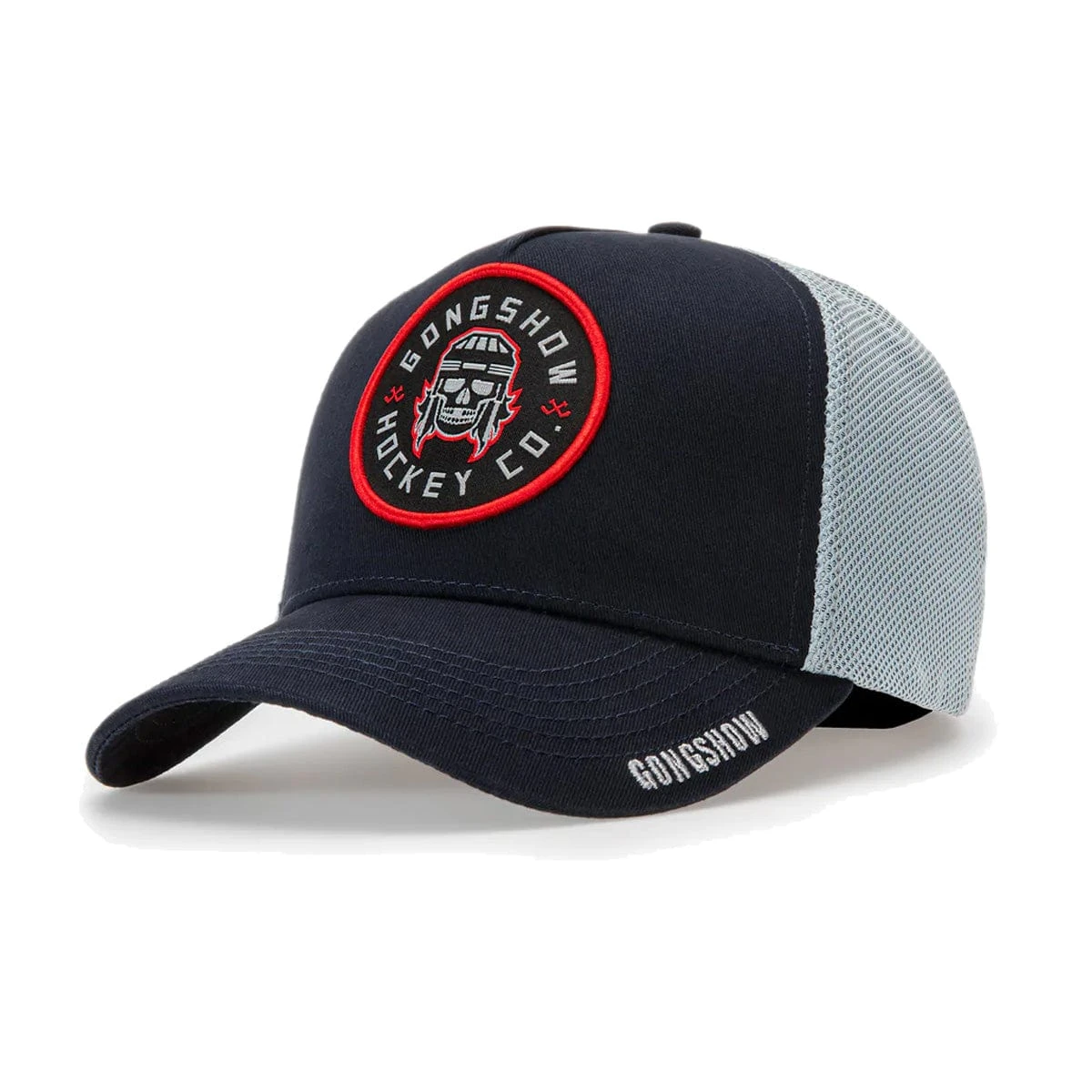 Gongshow Hockey Bones, Pucks & Hockey Snapback Hat 1 Gongshow Hockey Bones, Pucks & Hockey Snapback Hat