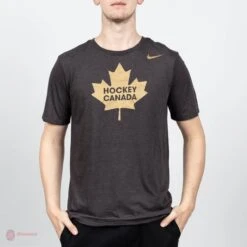 Hockey Canada Nike Distressed Tri-Blend Mens Shirt -Top Hockey nike shirts hockey canada nike distressed tri blend mens shirt 4528807837762