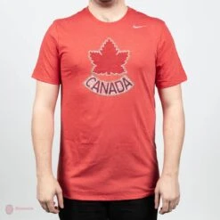 Hockey Canada Nike Distressed Tri-Blend Mens Shirt -Top Hockey nike shirts hockey canada nike distressed tri blend mens shirt 4528808001602