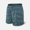 Saxx Cannonball Grey Fish Scales 7" Swim Shorts