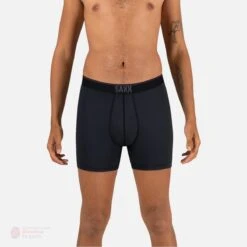 Saxx Quest Boxers - Black II -Top Hockey saxx underwear saxx quest boxers black ii 15139740155970