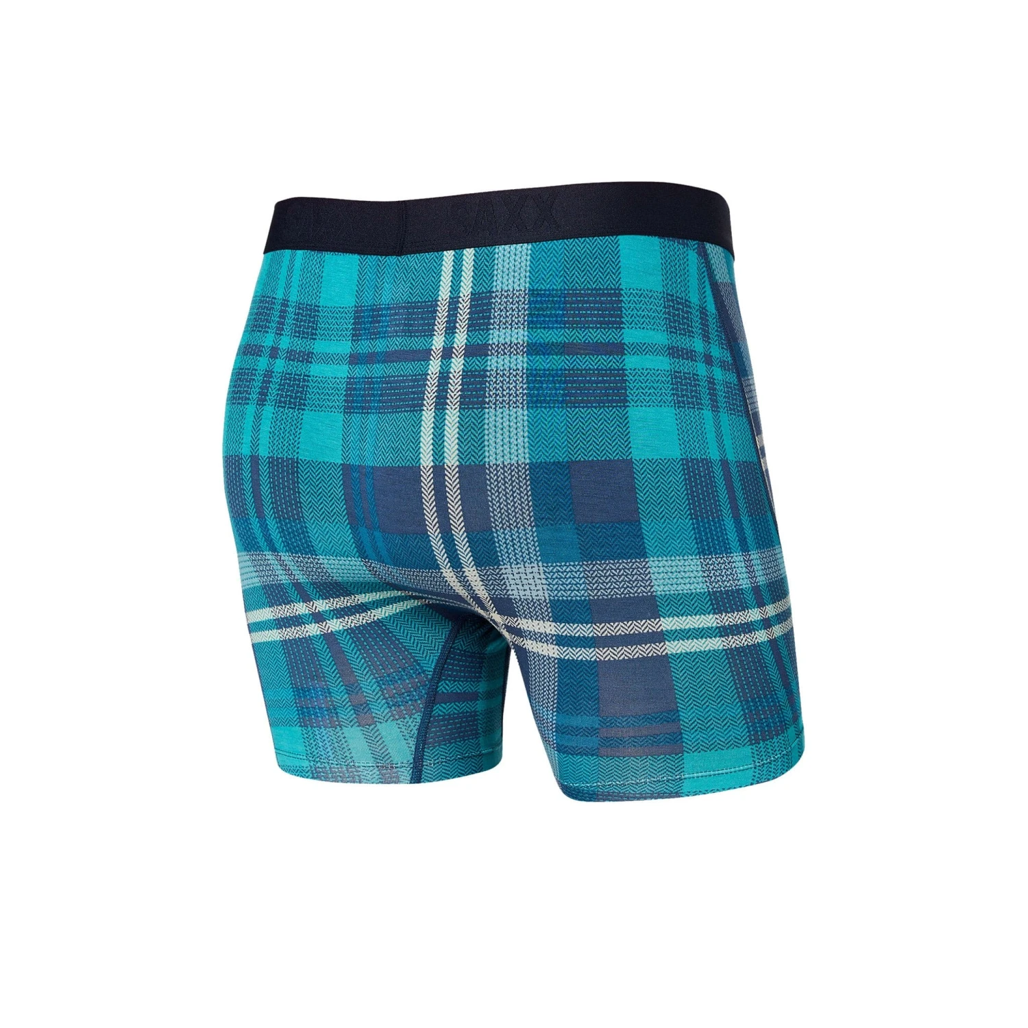 Saxx Ultra Boxers - Blue Free Fall Plaid 2 Saxx Ultra Boxers - Blue Free Fall Plaid - Image 2