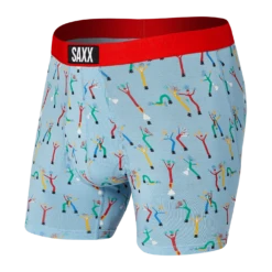 Saxx Ultra Boxers - Blue Windy McWinderson