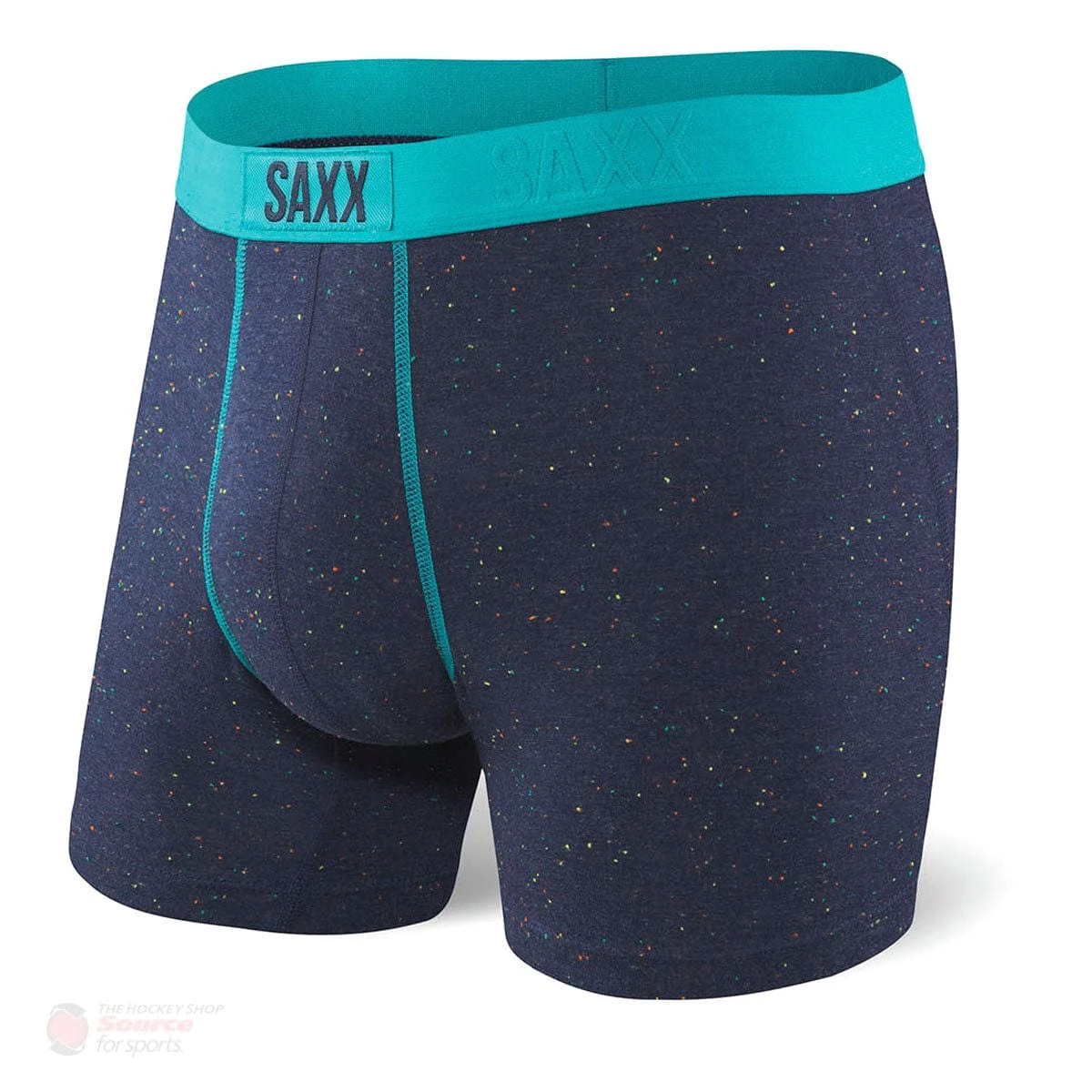Saxx Vibe Boxers - Navy Confetti 1 Saxx Vibe Boxers - Navy Confetti