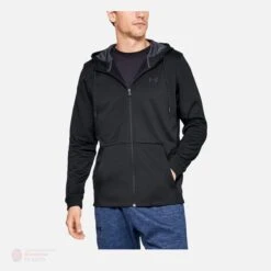 Under Armour ArmourFleece Full-Zip Mens Hoodie -Top Hockey under armour hoodies under armour armourfleece full zip mens hoodie 5662677860418
