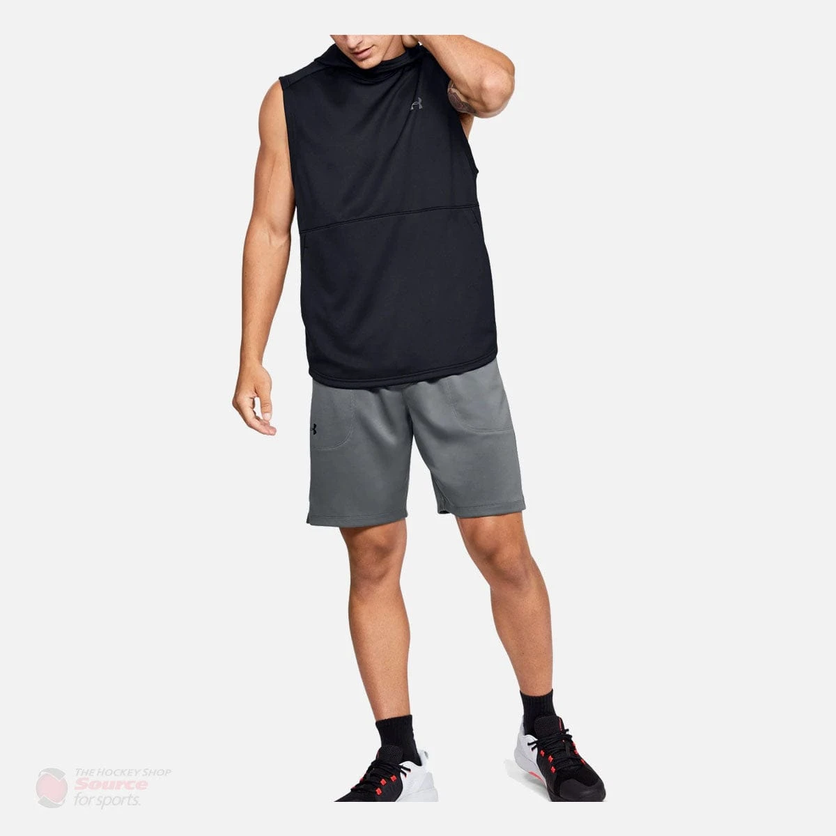 Under Armour MK-1 Sleeveless Mens Hoodie 2 Under Armour MK-1 Sleeveless Mens Hoodie - Image 2
