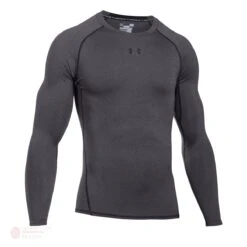 Under Armour HeatGear Compression Longsleeve Mens Shirt (2019) -Top Hockey under armour shirts under armour heatgear compression longsleeve mens shirt 2019 grey xxl 28744461811778