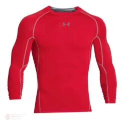 Under Armour HeatGear Compression Longsleeve Mens Shirt (2019) -Top Hockey under armour shirts under armour heatgear compression longsleeve mens shirt 2019 red s 28744461877314