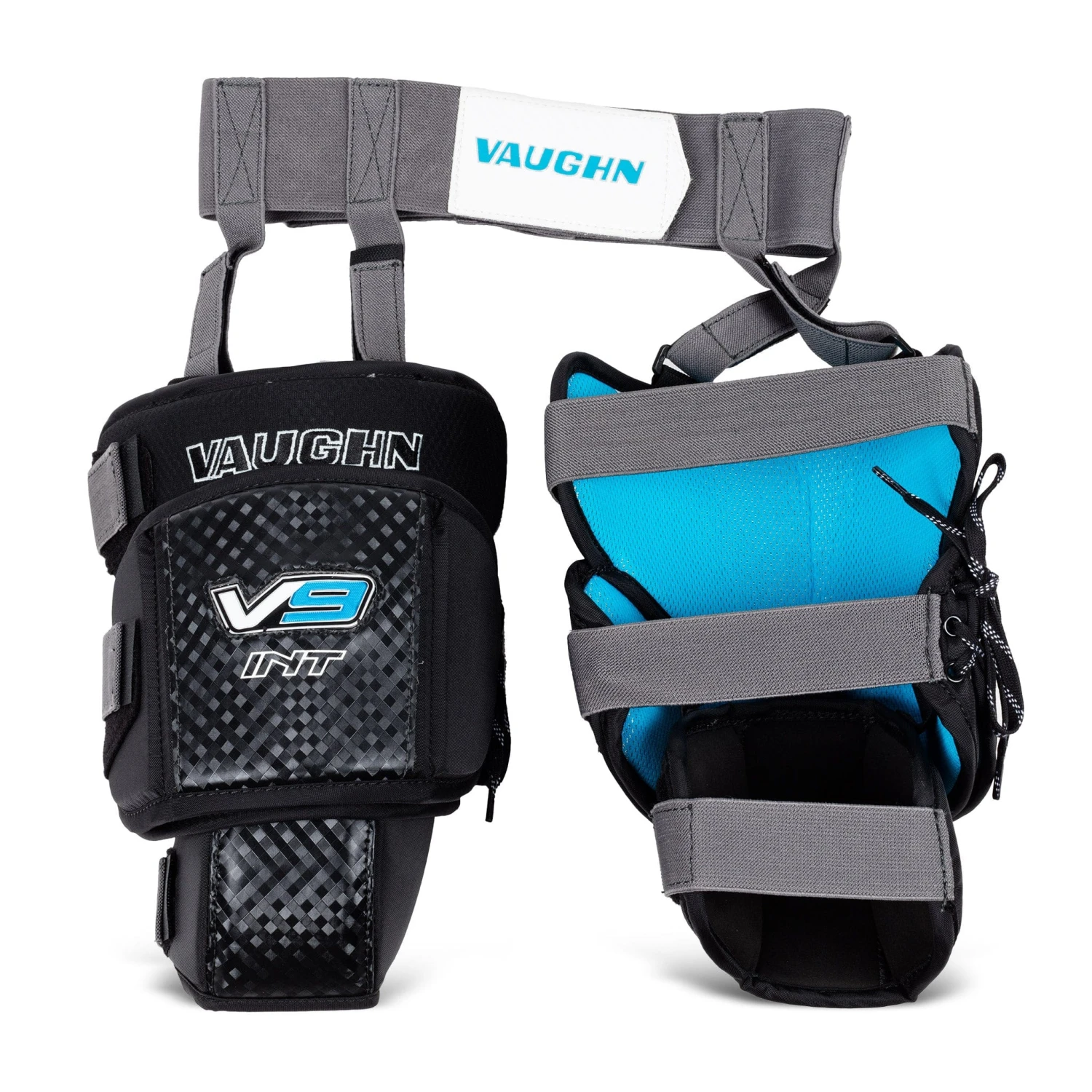 Vaughn Velocity V9 Intermediate Goalie Knee Pads 1 Vaughn Velocity V9 Intermediate Goalie Knee Pads