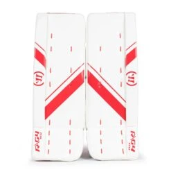 Warrior Ritual G4 Youth Goalie Leg Pads -Top Hockey warrior leg pads warrior ritual g4 youth goalie leg pads white red 19 5 28744343158850