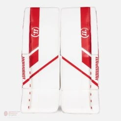 Warrior Ritual G5 Junior Goalie Leg Pads -Top Hockey warrior leg pads warrior ritual g5 junior goalie leg pads white red 24 1 14836018774082