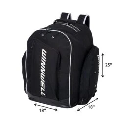 Winnwell Backpack Senior Carry Hockey Bag -Top Hockey winnwell backpack hockey bags winnwell backpack senior carry hockey bag black sr 28989048488002